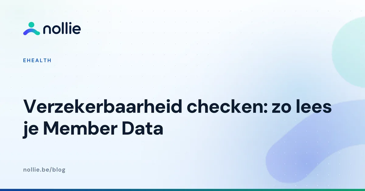 Verzekerbaarheid checken via Member Data: de codes en meldingen uitgelegd voor kinesisten