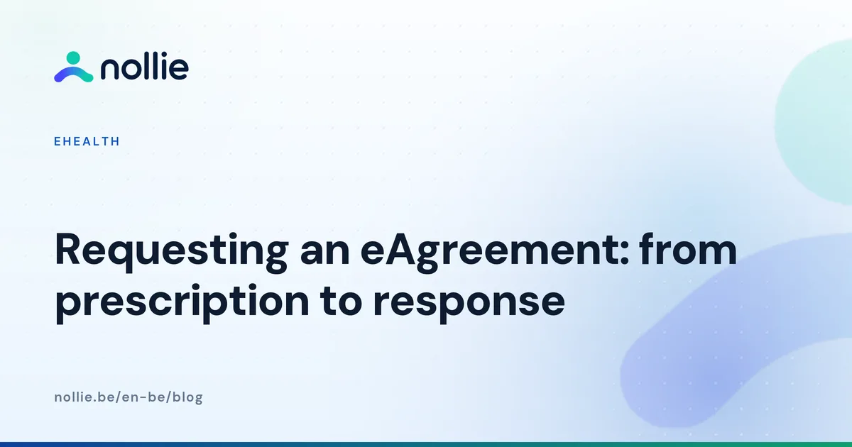 Requesting an eAgreement as a physiotherapist: from prescription and patient record to the health insurance fund's response